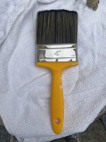 Wide paint brush 100mm or 4 inches