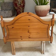 Good Solid Single Pine Wooden Headboard - Can Deliver