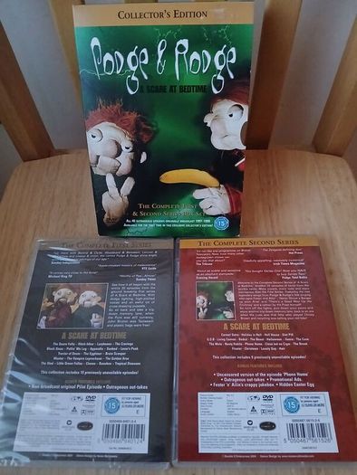 Podge & Rodge A Scare at Bedtime Complete First & Second Series Collector's Edition DVD Box Set
