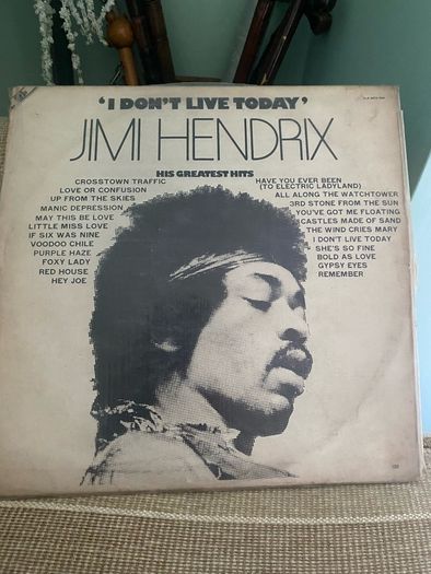 Jimi Hendrix Greatest Hits 1967 Promotional Copy