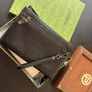 Luxury Leather Clutch Bag Image 10