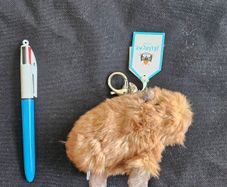 Jellycat Clyde Capybara Bag Charm