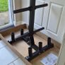 brand new olympic bar and plate storage rack Image 5