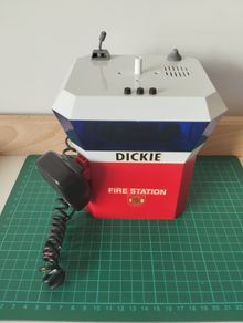 Dickie Fire Station with Microphone