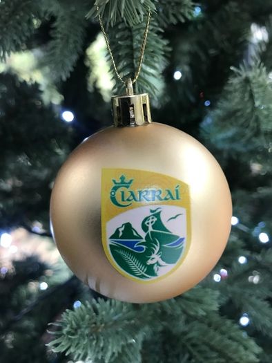 Christmas theme football baubles