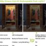 6 Packs Under Cabinet Lights,OxyLED RGB Wireless Cabinet Light with Remote Control,USB Powered Dimmable Closet Touch Light,Under Counter Lights for Kitchen Cupboard Closet Wardrobe Image 7