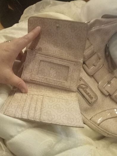 Guess handbag & wallet