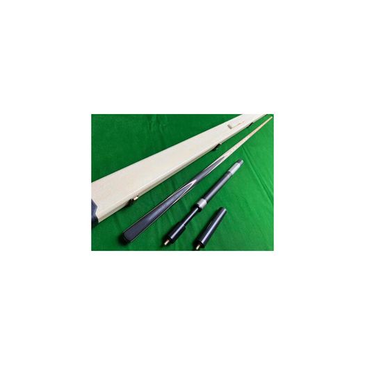 PRO ASH 1 Piece Handmade Snooker Cue Set With Luxury Case and Telescopic Extensions - FREE DELIVERY