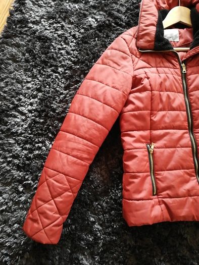 vero moda burgandy coat