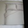 White Scalloped edge duvet set double NEW white Image 3
