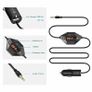 Car Wireless FM Transmitter Hands free Car Kit 3.5mm Jack Audio Music Player with 2.4A USB Car Charger For iPhone Samsung Phone Image 4