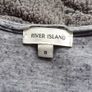 Grey River Island Maxi Dress   Size 8-12 Image 2