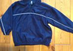 Age 4 Adams Navy Zip Top