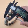 Burmese Antique Pumtek Pyu & Venetian WhiteHeart Glass Beads Bracelet Image 4