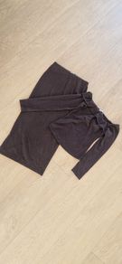 Bershka Brown Skirt & Off-shoulder Jumper Set - 10