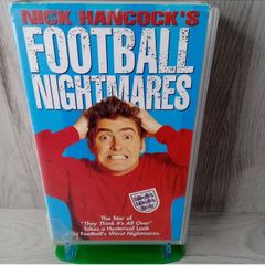 Nick Hancocks Football Nightmares Vhs - Rare Retro Vintage Series Soccer