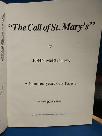 St. Mary's Parish Drogheda history