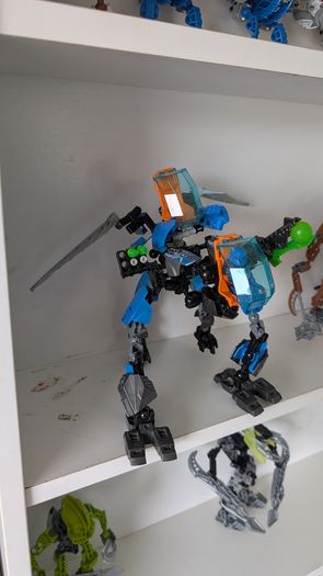 Lego Hero Factory Surge and Rocka Combat Machine