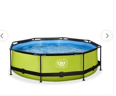 Exit Steel Framed 10ft above ground pool with filter - Brand New