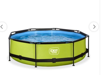 Exit Steel Framed 10ft above ground pool with filter - Brand New