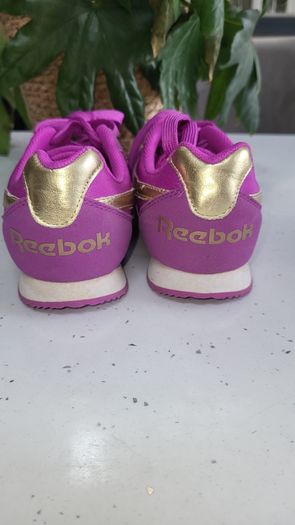 Reebok Classic Ortholite Royal Flag Purple and Gold Sz 4 UK - Bnwt Rrp 70
