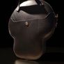 hand made leather skull bag Image 4