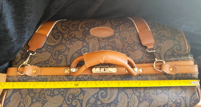 vintage Texier travel/duffel bag