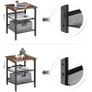 2 x New Side Tables Living Room Bedroom - FREE P&P Image 4