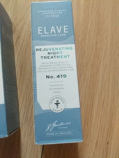 Elave Rejuvenating Night Treatment No.419 50ml