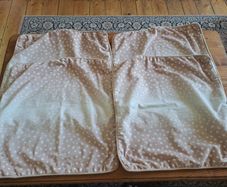 4 Cushion covers pink brown