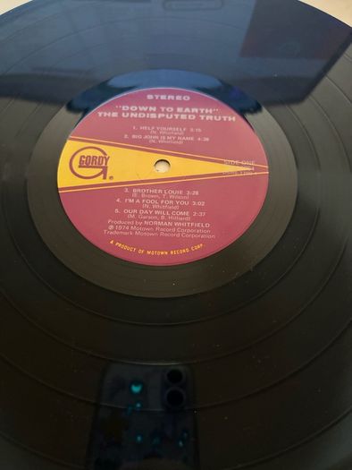 The Undisputed Truth Down To Earth 1974