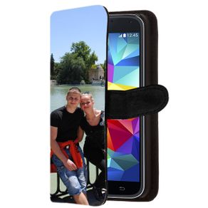 Samsung Galaxy S5 mini - Personalised leather wallet case