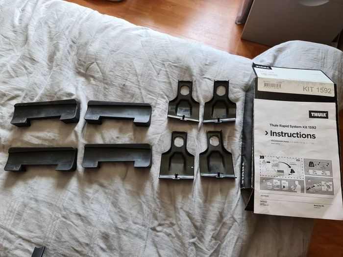 thule footpack 754 + fitting kit 1592