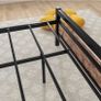 3ft Single Bed Frames Solid Bedstead Base with Wood Headboard Image 6