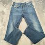 DIESEL Larkee-Beex 084BU Men's Jeans W30/L31 Regular Taper Fit Blue Cotton Image 2