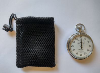 Vintage Hanhart 3 Jewels 1/5 sec Stopwatch