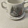 set of two Wedgwood Peter Rabbit sippy cups and saucers (or mini soup bowls!) Image 5