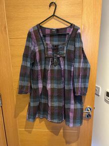 Checkered tunic 14/16