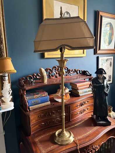 Superb Pair Heavy Lamps