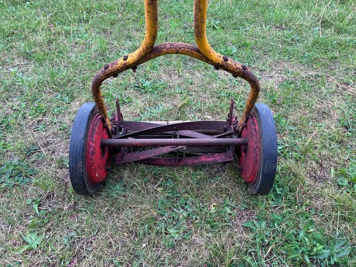 Vintage push mower