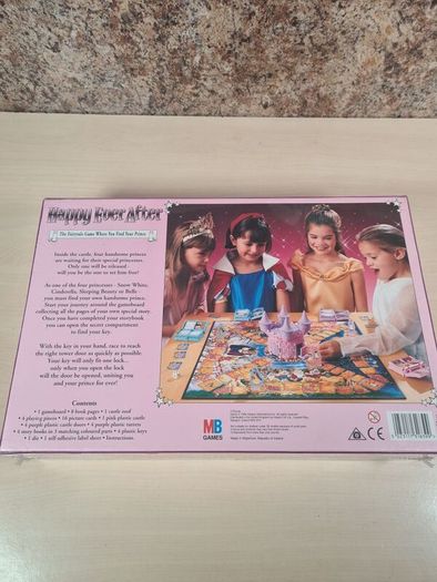 Vintage Board Game Disneys Happy Ever After Mb Games 1996 Brand New Sealed Rare Disney Princess