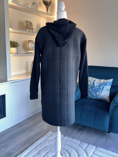 Black Long Coat from Inco Boutique. Size UK 8 / EU 36