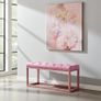 A pink eco-leather bench? Absolutely YES! Image 8