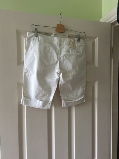 Bershka white shorts