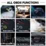 Car OBD2 Scanner Diagnostic Tool Code Reader, Car Voltage Tester Engine Fault Code Scanner Charging Tester Diagnostic Tool V519 Image 7