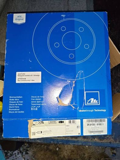 Front brake disck and pads ford transit custom and transit
