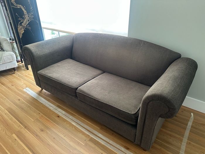 3 Seater Sofa Brown-Grey