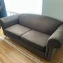 3 Seater Sofa Brown-Grey Image 2