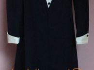 main image for ad Navy and White Vintage Mod Dress