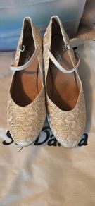 soDanca dance shoes Gold size 5 1/2